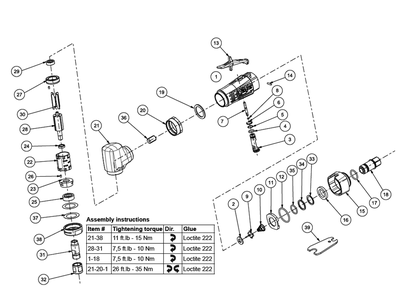 Part Location Diagram of 6156561910 Chicago Pneumatic Paper Gasket